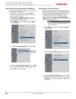 Preview for 86 page of Toshiba 50L711M18 Manual