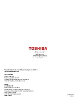 Preview for 100 page of Toshiba 50L711M18 Manual