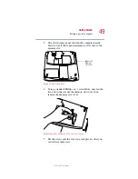 Предварительный просмотр 49 страницы Toshiba 5105-S501 - Satellite - Pentium 4-M 1.7 GHz User Manual