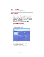 Предварительный просмотр 78 страницы Toshiba 5105-S501 - Satellite - Pentium 4-M 1.7 GHz User Manual