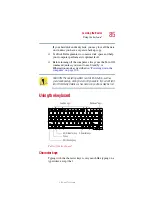 Предварительный просмотр 85 страницы Toshiba 5105-S501 - Satellite - Pentium 4-M 1.7 GHz User Manual