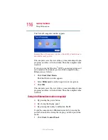 Предварительный просмотр 116 страницы Toshiba 5105-S501 - Satellite - Pentium 4-M 1.7 GHz User Manual