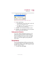 Предварительный просмотр 119 страницы Toshiba 5105-S501 - Satellite - Pentium 4-M 1.7 GHz User Manual