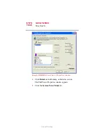 Предварительный просмотр 122 страницы Toshiba 5105-S501 - Satellite - Pentium 4-M 1.7 GHz User Manual