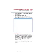 Предварительный просмотр 147 страницы Toshiba 5105-S501 - Satellite - Pentium 4-M 1.7 GHz User Manual