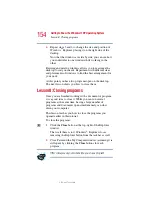 Предварительный просмотр 154 страницы Toshiba 5105-S501 - Satellite - Pentium 4-M 1.7 GHz User Manual