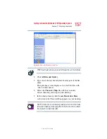 Предварительный просмотр 157 страницы Toshiba 5105-S501 - Satellite - Pentium 4-M 1.7 GHz User Manual