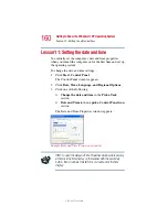 Предварительный просмотр 160 страницы Toshiba 5105-S501 - Satellite - Pentium 4-M 1.7 GHz User Manual