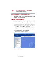 Предварительный просмотр 164 страницы Toshiba 5105-S501 - Satellite - Pentium 4-M 1.7 GHz User Manual