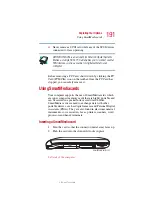 Предварительный просмотр 191 страницы Toshiba 5105-S501 - Satellite - Pentium 4-M 1.7 GHz User Manual