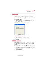 Предварительный просмотр 203 страницы Toshiba 5105-S501 - Satellite - Pentium 4-M 1.7 GHz User Manual