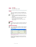 Предварительный просмотр 234 страницы Toshiba 5105-S501 - Satellite - Pentium 4-M 1.7 GHz User Manual