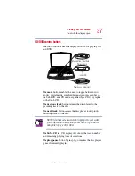 Предварительный просмотр 37 страницы Toshiba 5105-S607 User Manual