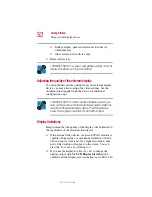 Предварительный просмотр 52 страницы Toshiba 5105-S607 User Manual