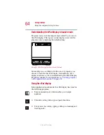 Предварительный просмотр 64 страницы Toshiba 5105-S607 User Manual