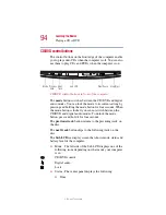 Предварительный просмотр 94 страницы Toshiba 5105-S607 User Manual