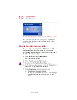 Предварительный просмотр 110 страницы Toshiba 5105-S607 User Manual