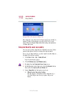 Предварительный просмотр 112 страницы Toshiba 5105-S607 User Manual