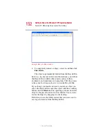 Предварительный просмотр 152 страницы Toshiba 5105-S607 User Manual