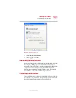 Предварительный просмотр 161 страницы Toshiba 5105-S607 User Manual