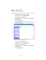 Предварительный просмотр 164 страницы Toshiba 5105-S607 User Manual