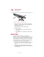 Предварительный просмотр 180 страницы Toshiba 5105-S607 User Manual