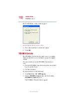 Предварительный просмотр 192 страницы Toshiba 5105-S607 User Manual