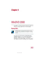 Предварительный просмотр 202 страницы Toshiba 5105-S607 User Manual