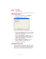 Предварительный просмотр 214 страницы Toshiba 5105-S607 User Manual