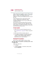 Предварительный просмотр 248 страницы Toshiba 5105-S607 User Manual