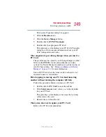 Предварительный просмотр 249 страницы Toshiba 5105-S607 User Manual