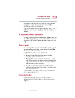 Предварительный просмотр 253 страницы Toshiba 5105-S607 User Manual