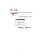 Предварительный просмотр 262 страницы Toshiba 5105-S607 User Manual