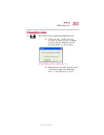 Предварительный просмотр 263 страницы Toshiba 5105-S607 User Manual