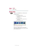 Предварительный просмотр 264 страницы Toshiba 5105-S607 User Manual