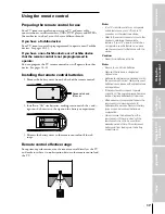 Предварительный просмотр 17 страницы Toshiba 51H85C Owner'S Manual