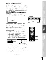 Предварительный просмотр 27 страницы Toshiba 51H85C Owner'S Manual