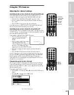 Предварительный просмотр 29 страницы Toshiba 51H85C Owner'S Manual