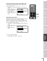 Предварительный просмотр 49 страницы Toshiba 51H85C Owner'S Manual