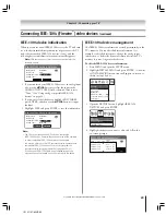 Предварительный просмотр 23 страницы Toshiba 51HX93 Owner'S Manual