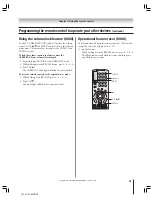 Предварительный просмотр 31 страницы Toshiba 51HX93 Owner'S Manual