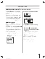 Предварительный просмотр 45 страницы Toshiba 51HX93 Owner'S Manual