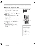 Предварительный просмотр 55 страницы Toshiba 51HX93 Owner'S Manual