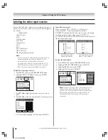 Предварительный просмотр 62 страницы Toshiba 51HX93 Owner'S Manual