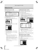 Предварительный просмотр 72 страницы Toshiba 51HX93 Owner'S Manual