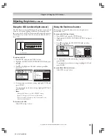 Предварительный просмотр 73 страницы Toshiba 51HX93 Owner'S Manual