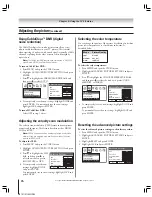 Предварительный просмотр 74 страницы Toshiba 51HX93 Owner'S Manual