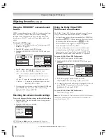 Предварительный просмотр 78 страницы Toshiba 51HX93 Owner'S Manual