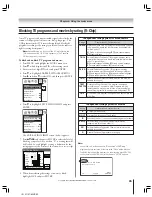 Предварительный просмотр 85 страницы Toshiba 51HX93 Owner'S Manual