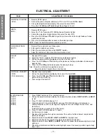 Предварительный просмотр 12 страницы Toshiba 51HX93 Service Manual